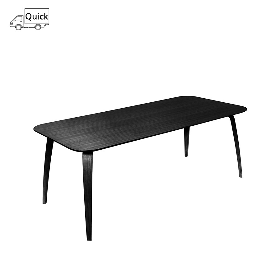 구비 다이닝 테이블 Dining Table Rectangular 100x200 Black