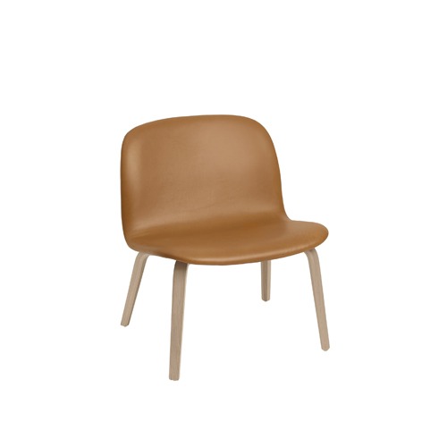 무토 비수 라운지 체어 Visu Lounge Chair Oak/Refine Leather Cognac